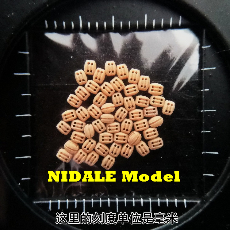 , modelo de barco antiguo, accesorios de lujo, bloque de doble polea, modelo de boj, polea 10 unids/lote