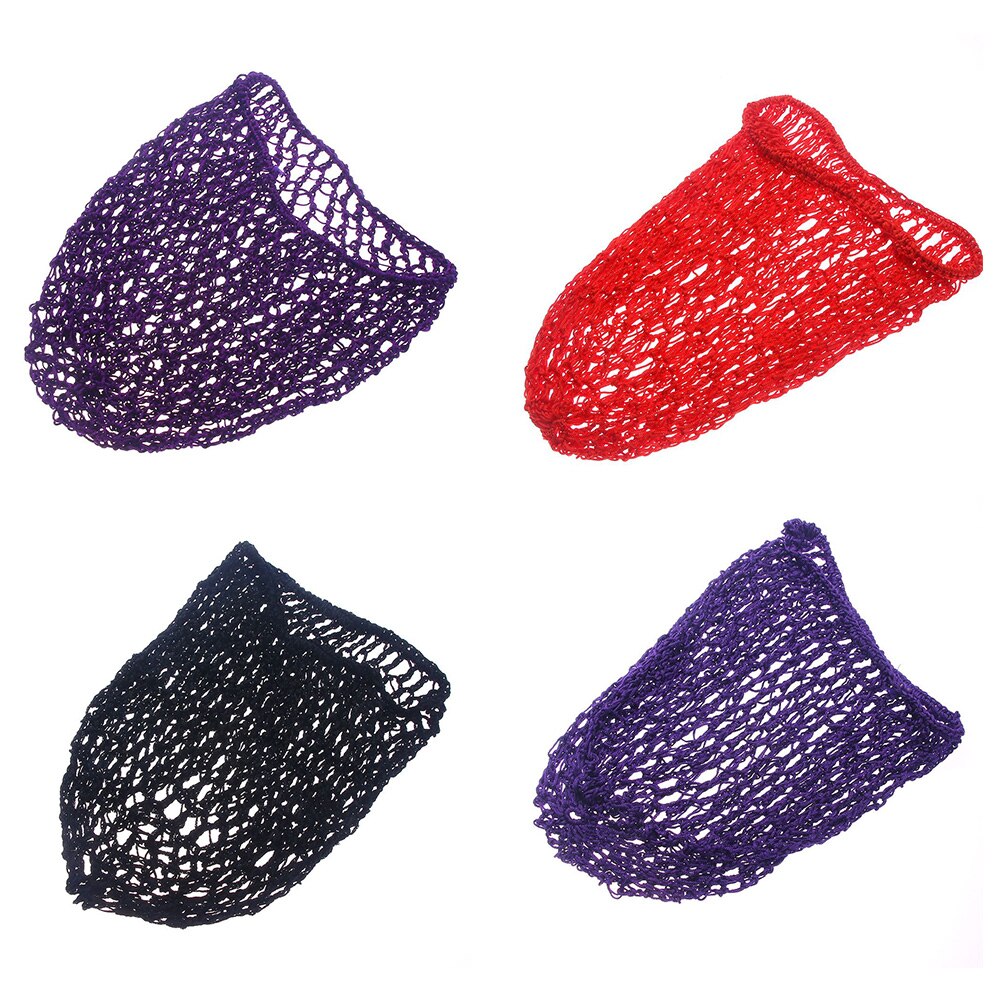 Women Lady Soft Rayon Snood Hair Net Crochet Hairnet Knit Hat Cap Hairnet For Wedding Bridal Bride Flower Accessories
