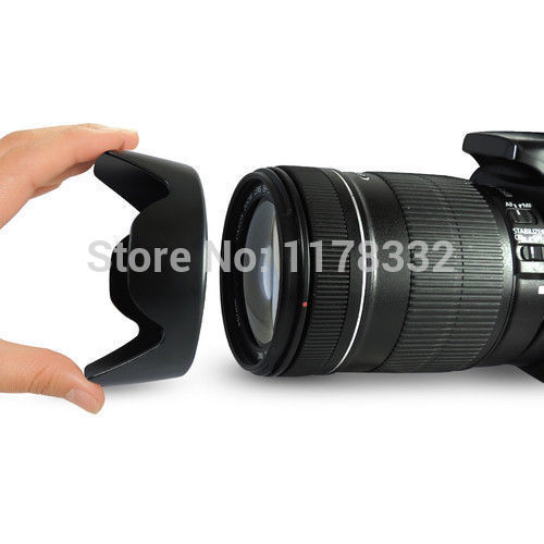 2 uds 67mm ew 73b Cámara EW73B lentes capucha para Canon EF-S 17-85mm F4-5.6 es de 18-135mm f/3,5-5,6 es 650D 550D 600D 60D 700D