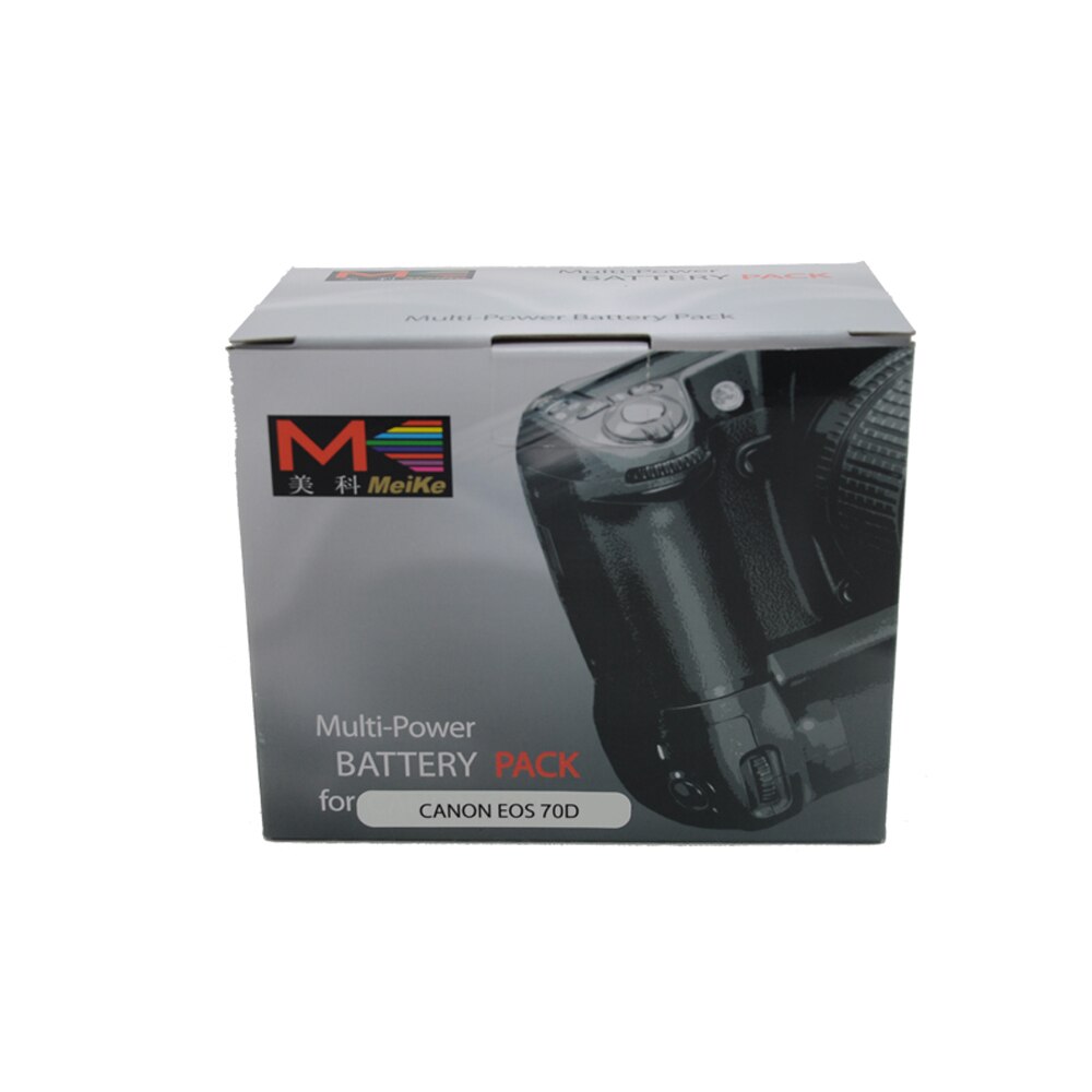 MeiKe BG-E14 Vertical Battery Grip Holder For Canon EOS 70D 80D Camera