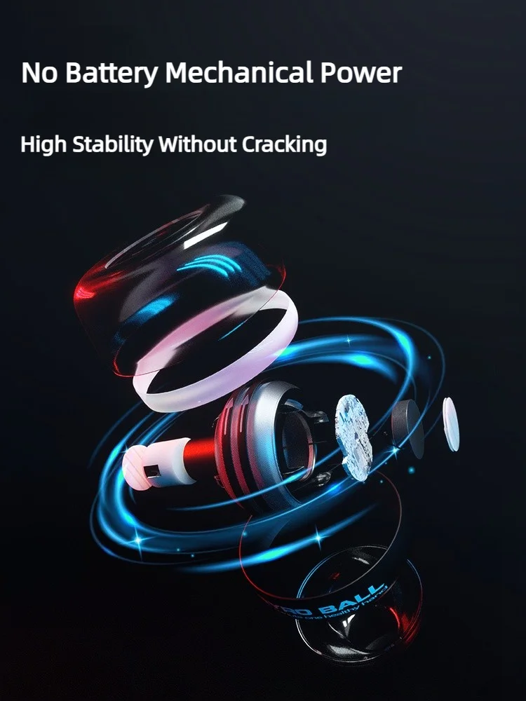 Gyroball Powerball ejercitador de antebrazo equipo de Fitness muscular giroscopio Power Ball giroscopio refuerzo de muñeca entrenador ejercicio de mano