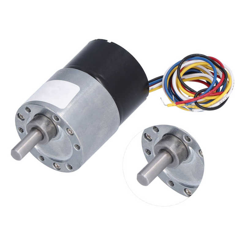 DC Motor Not Rusty High Torsion Speed Reduction Brushless Geared Motor for Robots Mechanical Equipment