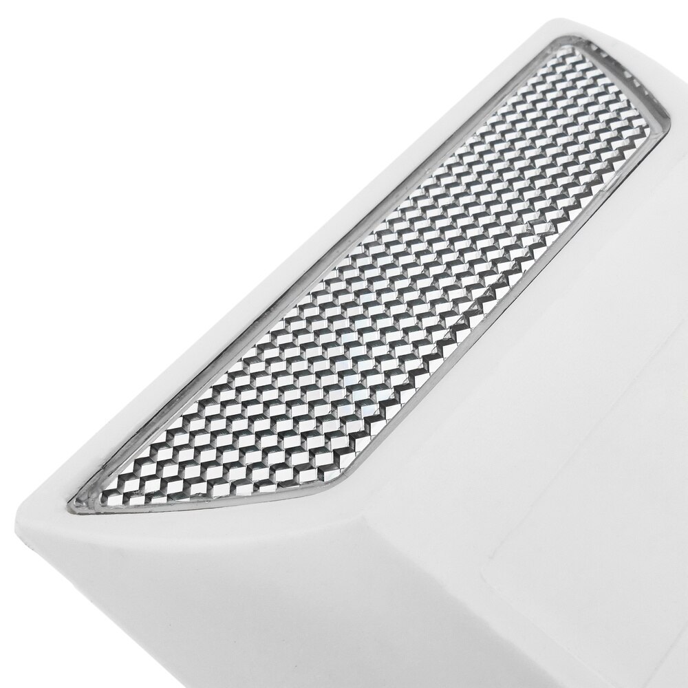 PrimeMatik - Reflector de carretera de 100 x 100 mm. Captafaros para suelo de plástico blanco