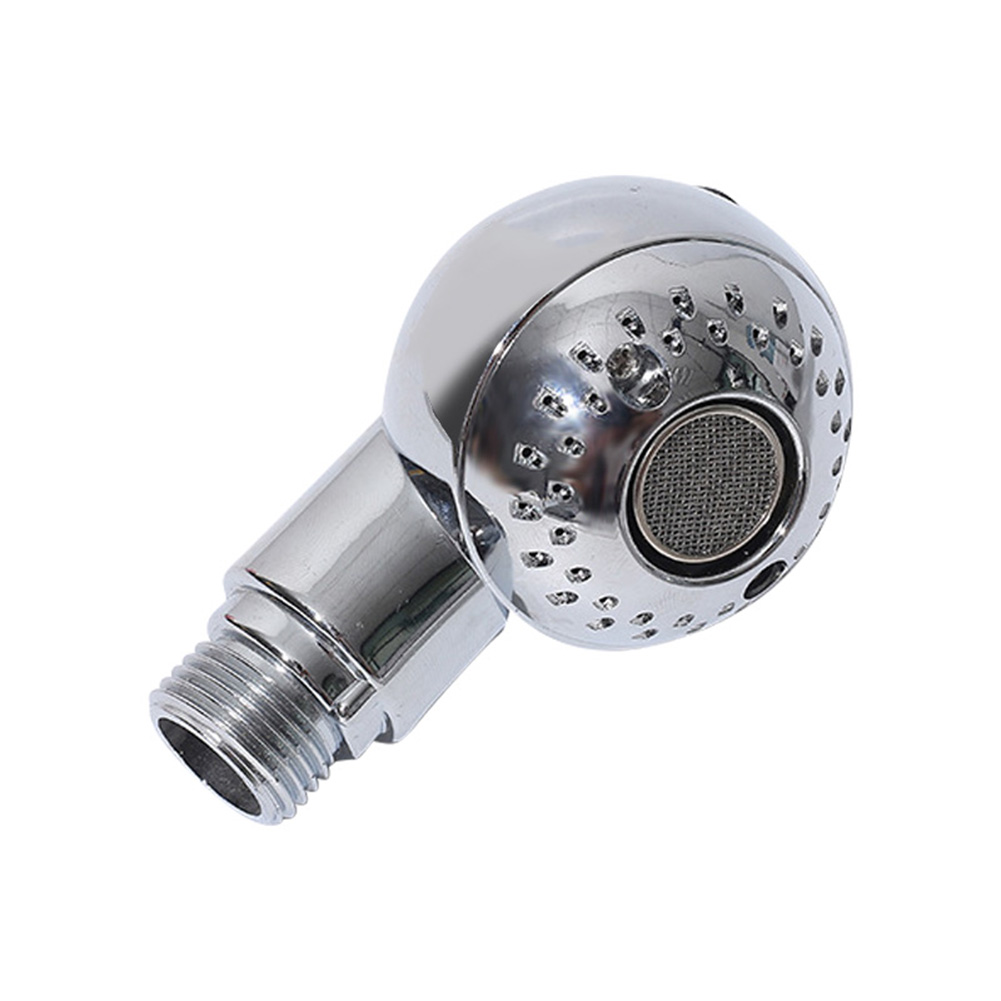 Boquilla de ducha de alta presión para peluquería, cabezal de ducha para peluquería, lavado de cabello, Spray limpio, ahorro de agua, filtro de boquilla de ducha para SPA: Blanco