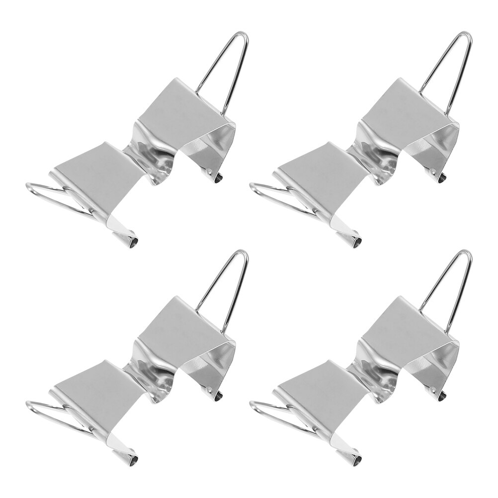 10 Stück Z-Clips Für Bilderrahmen - Offset Leinwand Clips 3/4 Zoll Silber
