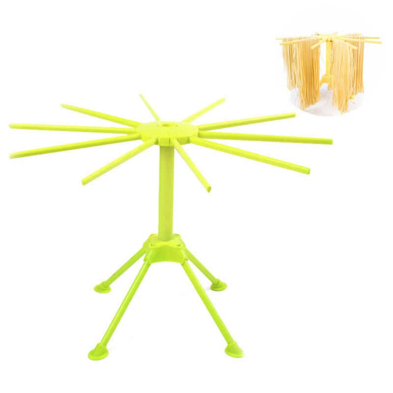 Plast spaghetti pasta torkställ rack hopfällbara nudel hängande stativ hushåll pasta verktyg köksredskap: Default Title