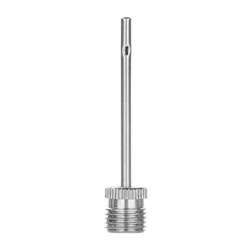 Sports ball inflation pump needle for football basketball soccer inflatable air adapter steel pump pin  l8 e 3: Default Title
