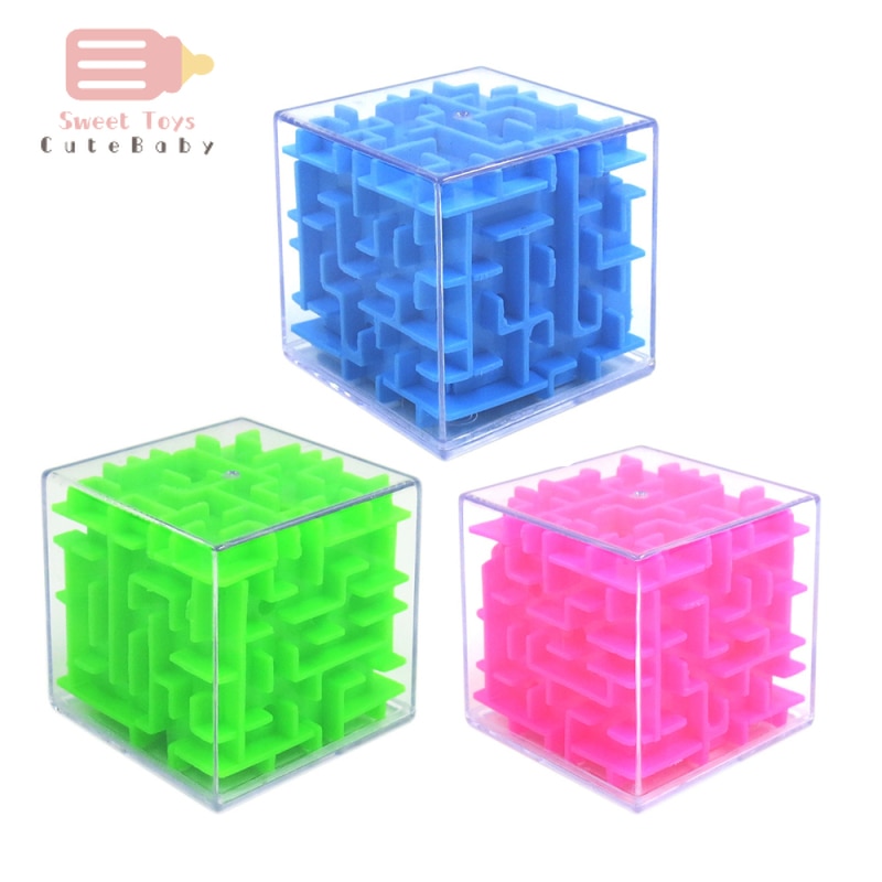 Fun Science and Education Relax Toys Antistress Children's Intelligence Maze Puzzle Educational Toy 3D Maze for Children