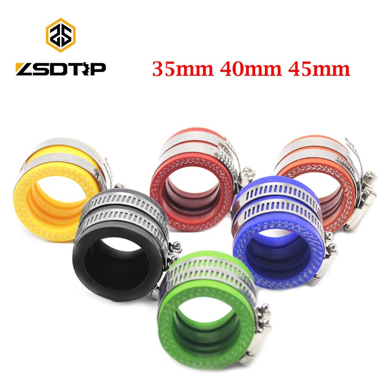 ZSDTRP – adaptateur de carburateur en caoutchouc, tuyau d&#39;admission pour MIKUNI KEIHIN OKO KOSO PWK, accessoire de carburateur de moto 35mm 40mm 45mm