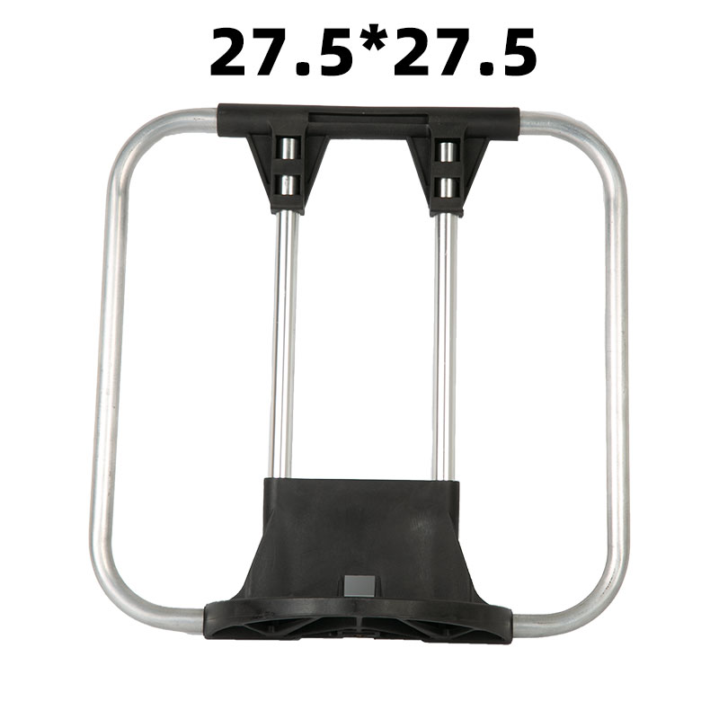 Fietsvoorrekken voor Brompton vouwfietstassen Beugel Rugzakdrager Blok Plat frame Aluminiumlegering 38x30cm: Geel