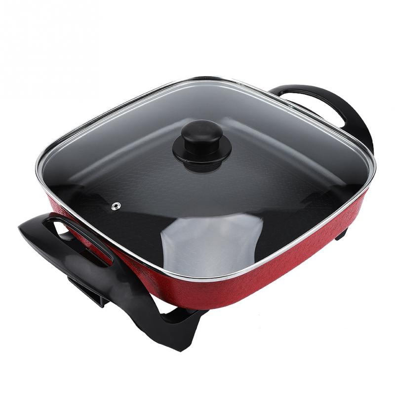 Electric cooker 5L Capacity Household Multi-purpose Electric pot support Fried Steak Fish Hotpot Multi Cooker