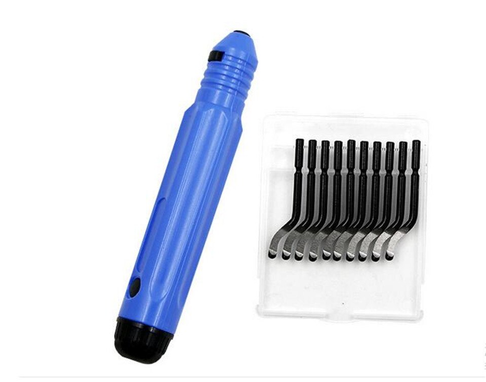Messing rør afgratning skraber træ aluminium plast grat trimmer jern rør kant trim kniv værktøj