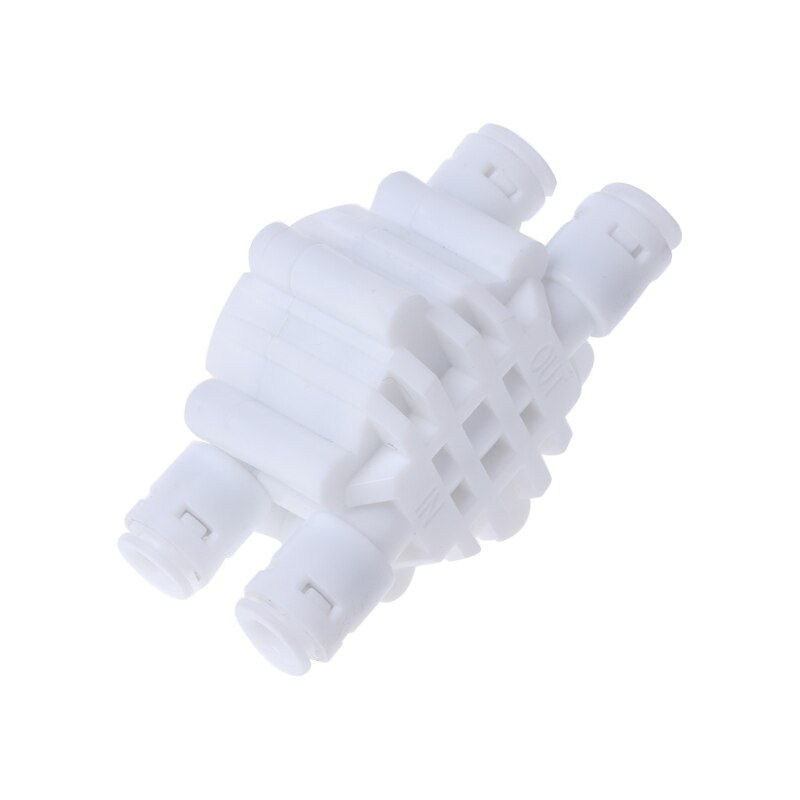 Vanne d'arrêt automatique 4 voies 1/4 ports pour système de filtre à eau par osmose inverse RO