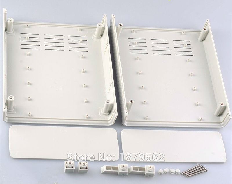 [2 colors] 180*140*60mm plastic enclosure junction box DIY PLC housing electronic project box abs desktop control switch case