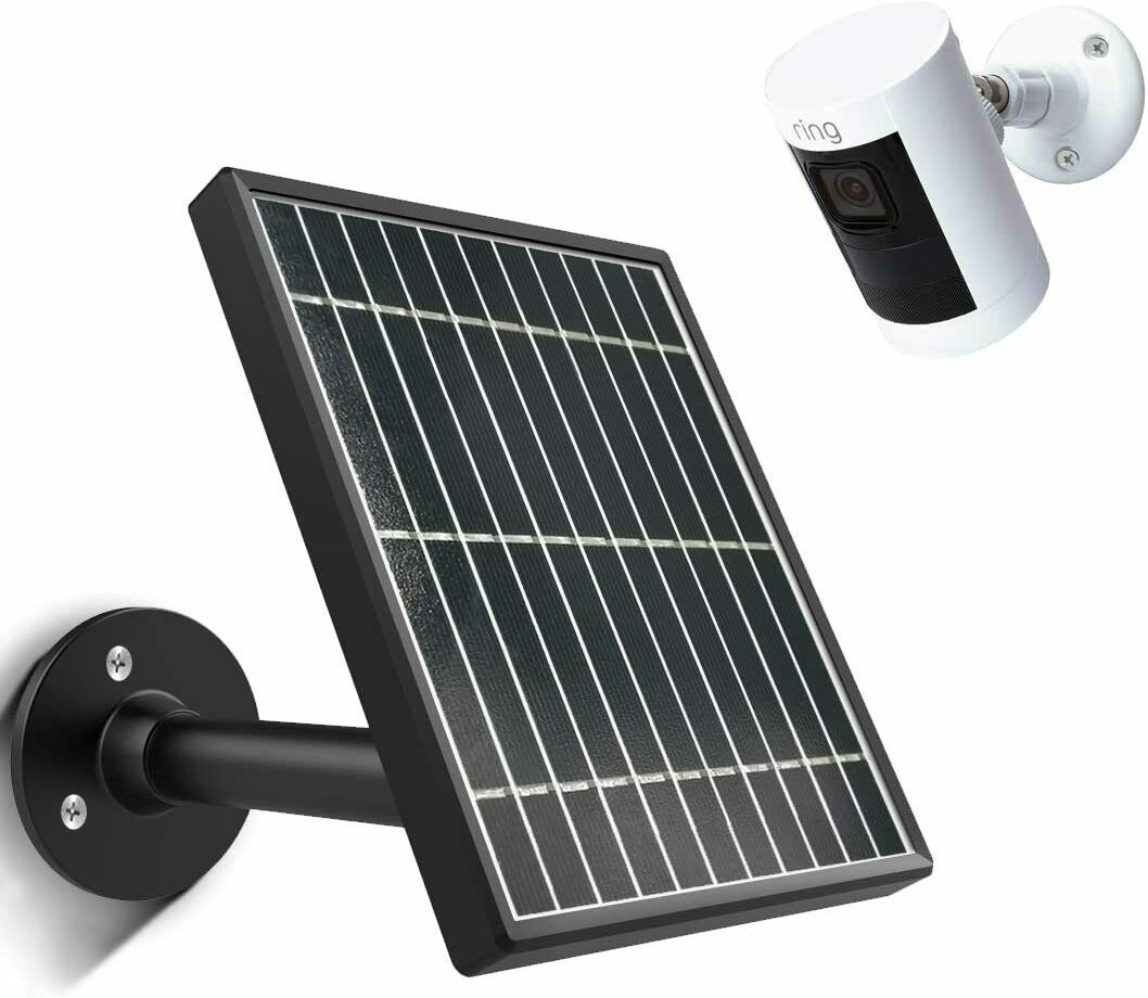 Solar panel for Ring Stick Up Cam Battery,3.5W Output,Aluminum Alloy Bracket