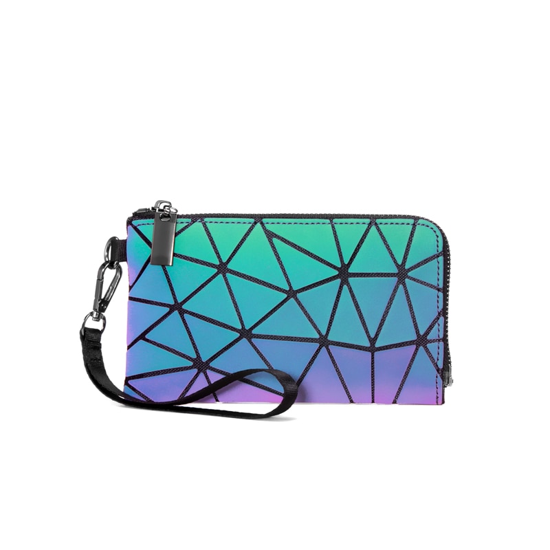 Realer, conjunto de bolsos de mano para mujer, bolsos cruzados para mujer, , bolso de hombro luminoso geométrico, bolso femenino y bolso de mano con cartera: wallet-1