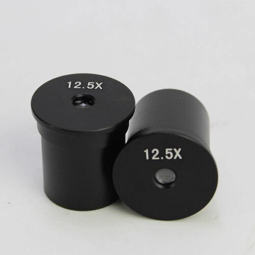 1PCS Huygens Eyepiece 23.2mm Interface Mounting Size 5X 10X 12.5X 16X Huygens Lens Eyepiece for Biological Microscopes: 12.5X