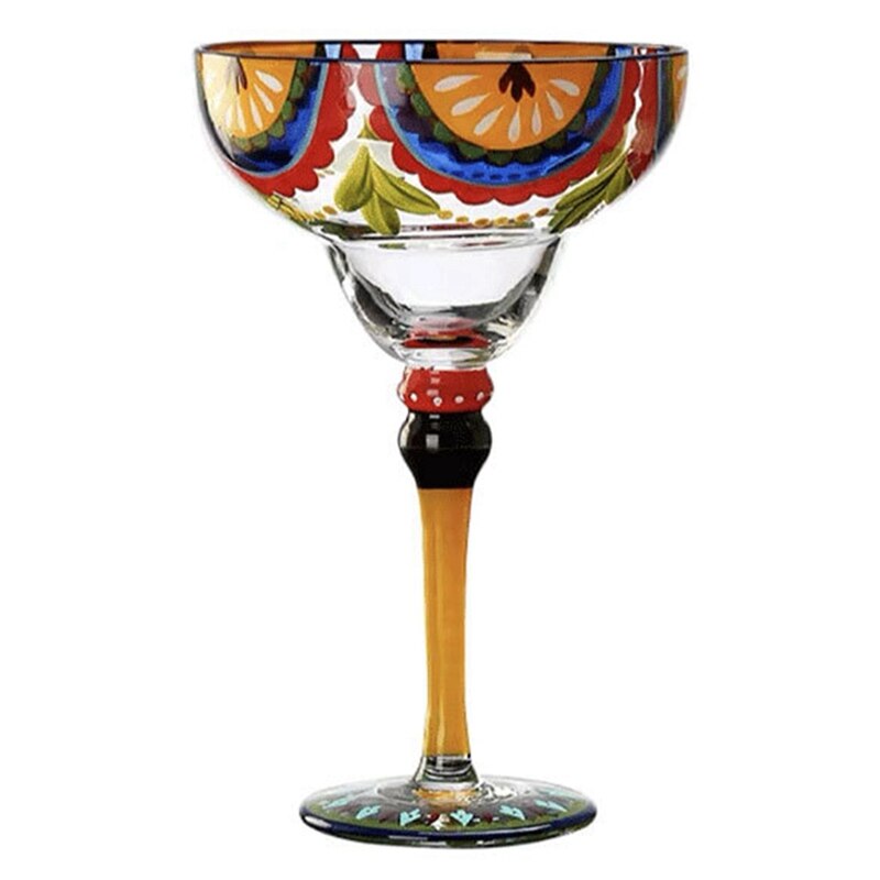 Copa de cóctel colorida hecha a mano, Copa de Europa, copa de champán, copas de vino creativas, Bar, , hogar, Vasos: Pink