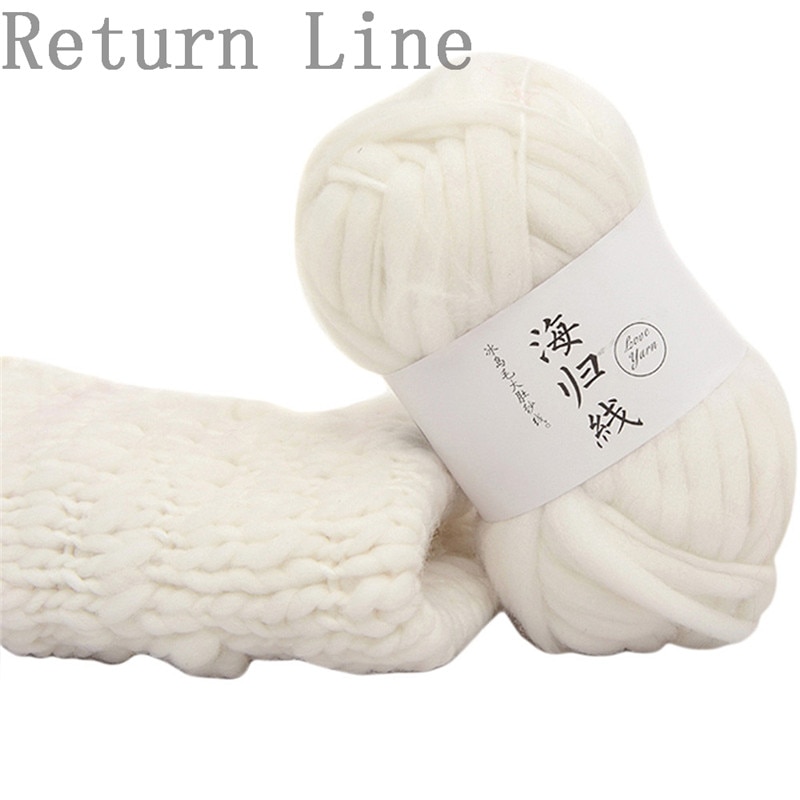 Yarn Knitting Wool Crochet Threads 50G Hand Woven Multicolor Soft Fiber Natural laine wol lanas para tejer envio gratis wolle 2