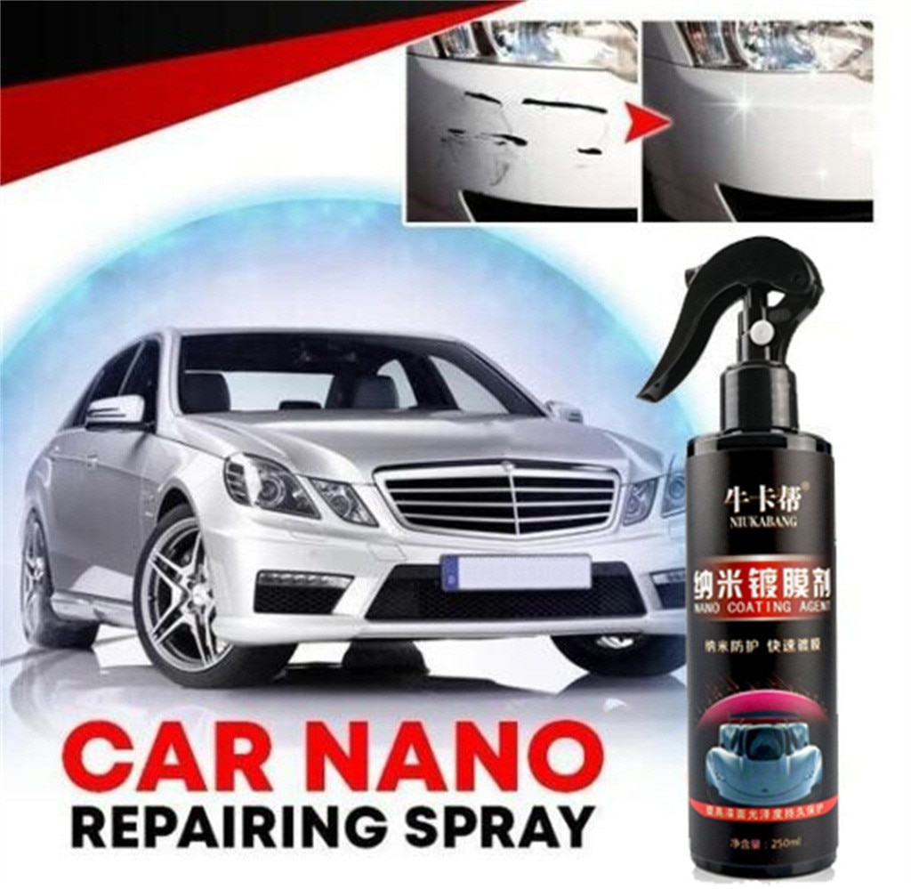 Bil polish bil nano reparation spray oxidation flydende keramik super hydrofobt glas 250ml полироль для авто
