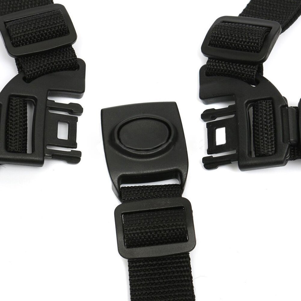 Cintura di sicurezza per seggiolone universale a 5 punti per passeggino passeggino per bambini cinture per passeggini sedili carrozzina per bambini S7E9