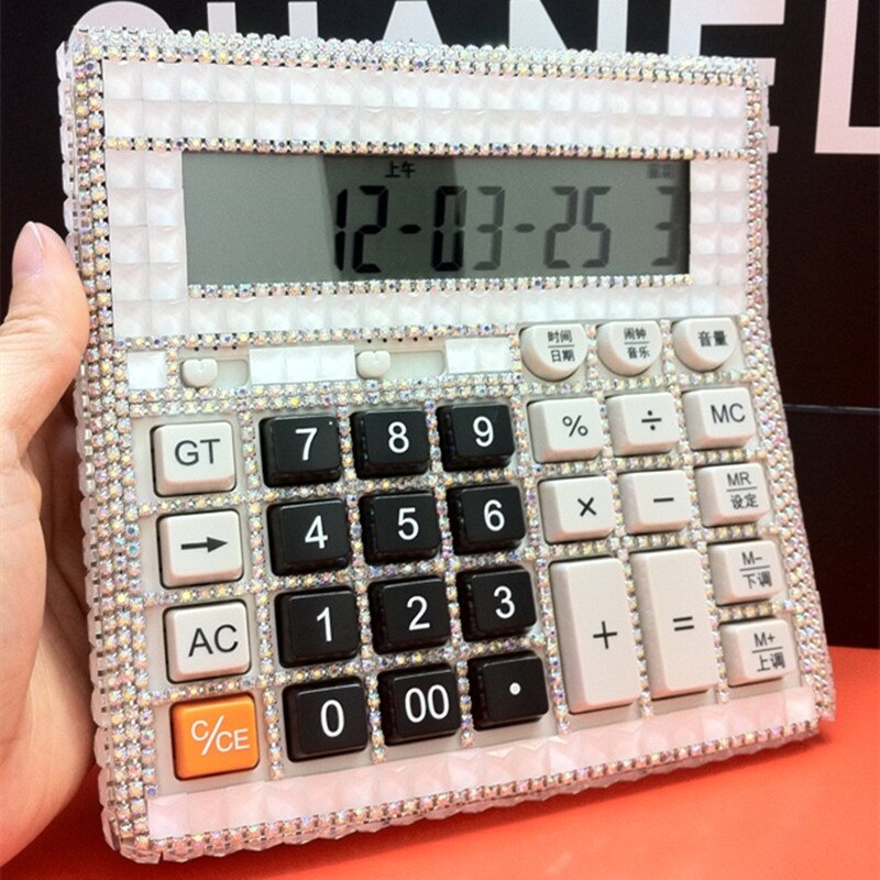 diamante Del diamante Del strass Trapano Calcolatrice