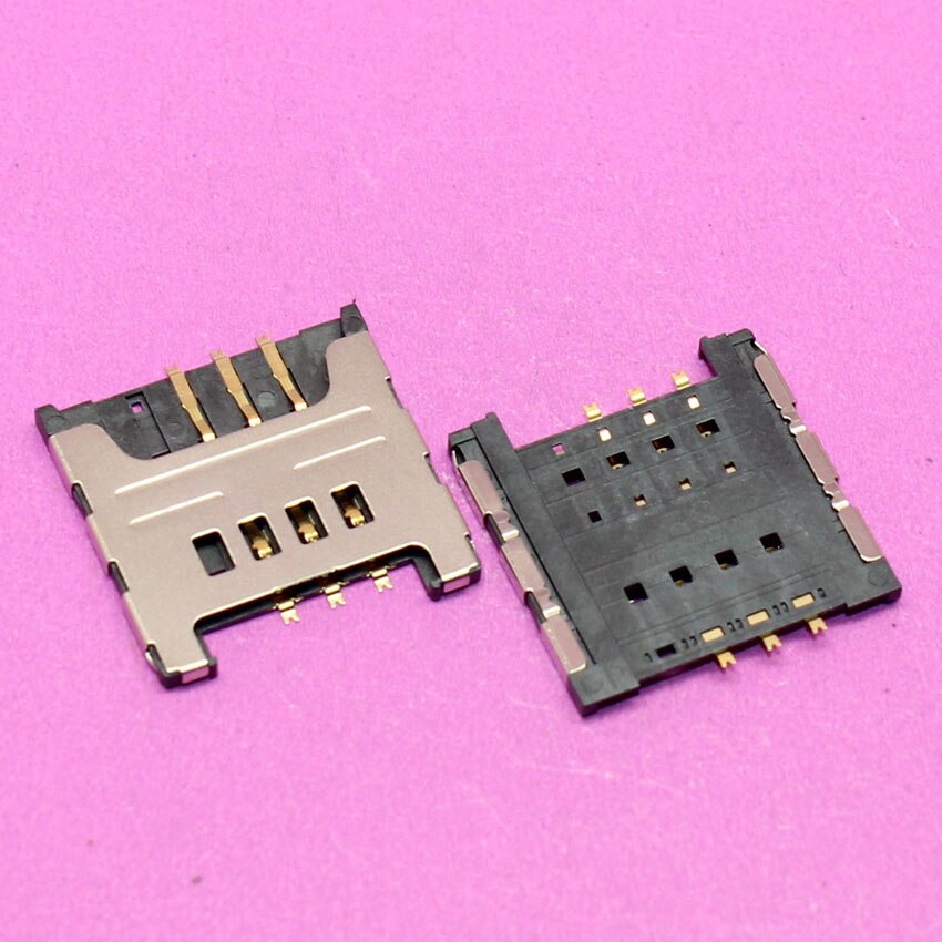 YuXi Sim kaartlezer houder socket slot module vervanging voor samsung i9000 I9003 I8700 S5360 S5570 I9220 N7000