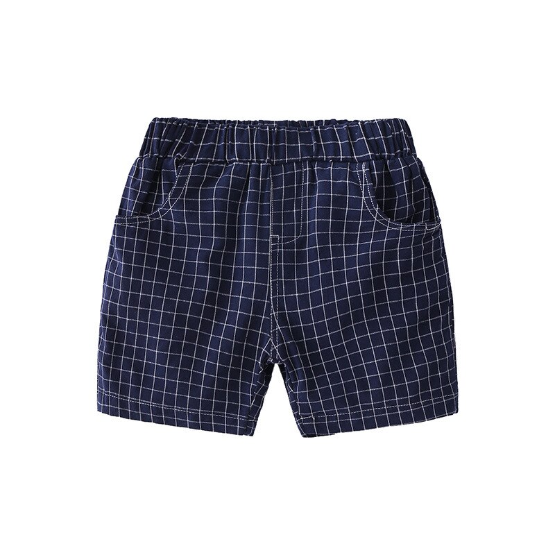 Pantaloncini da ragazzo scozzesi proprietà casuale comodo tessuto pantaloni per bambini pantaloni capispalla abbigliamento per bambini