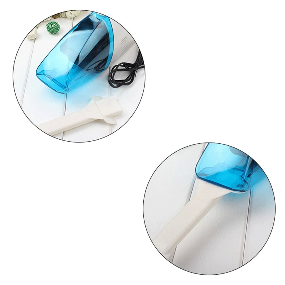 Dry Wet Dual-purpose Mini Blue & White Vacuum Cleaner Automobiles Portable Dust Catcher Vacuum Cleaner