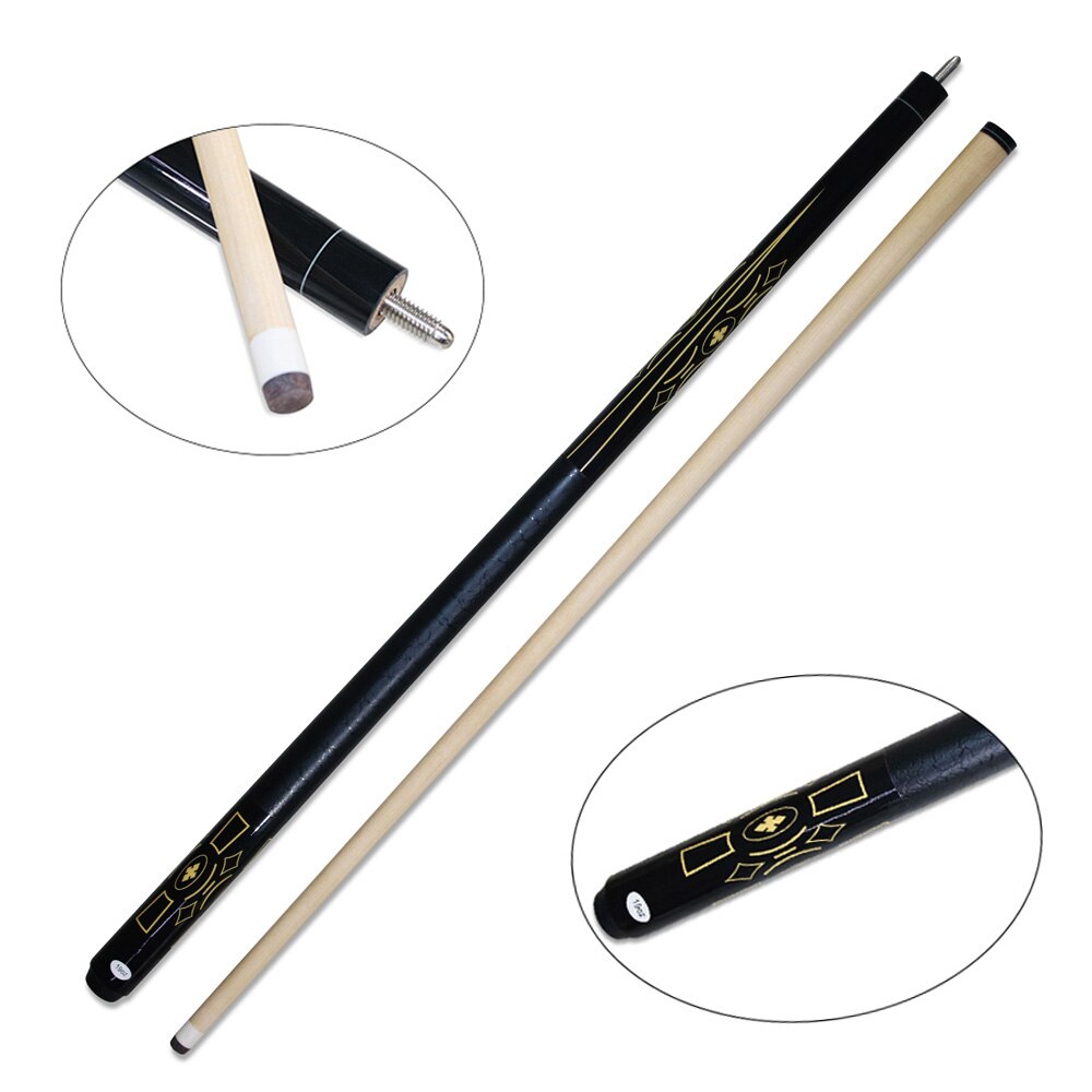 Maple Pool 1/2 Jointed Cue Stick Billiard Accessory for