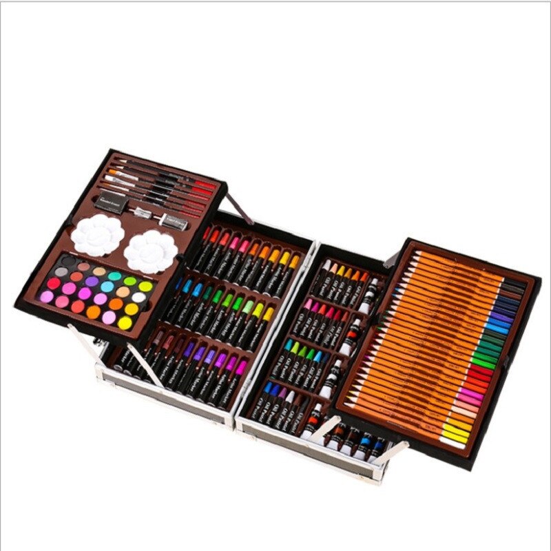 145 pcs Learning stationery artistic drawing sets ... – Grandado