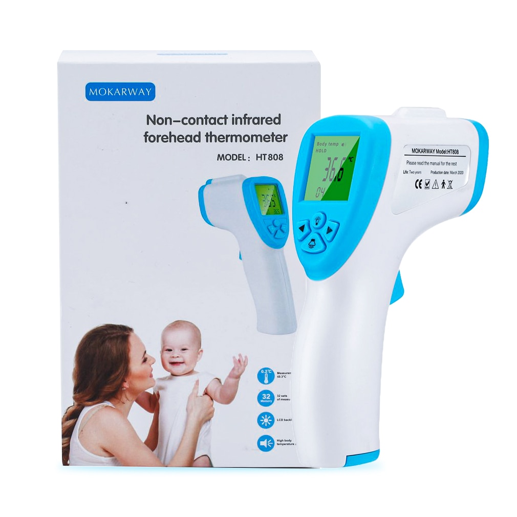 Baby Thermometer Voorhoofd Digitale Infrarood Thermometer Non-Contact Volwassen Koorts Ir Kinderen Termometro Medische Thermometer