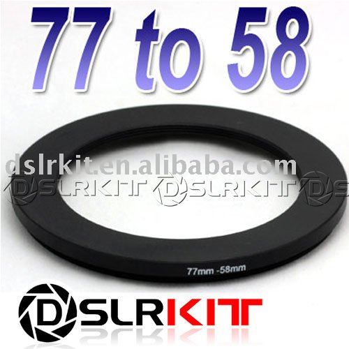 77mm-58mm 77-58 77 om 58 Step Down Ring Filter Adapter