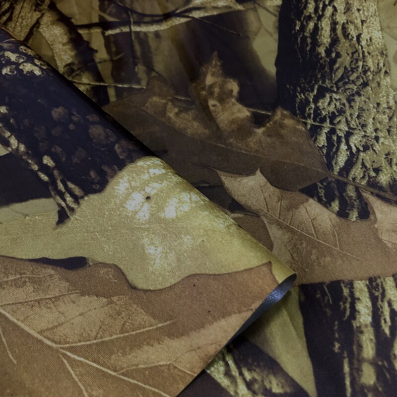 Størrelse 100cm*150cm 190t poly taffeta camouflage trykt pu sølv 1500mm vandtæt stof