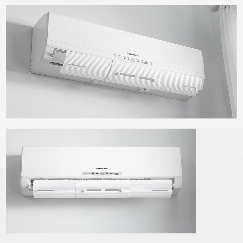 K-STAR ar condicionado defletor condicionador de ar defletor ajustável capa pára-brisa protetor anti-vento em linha reta