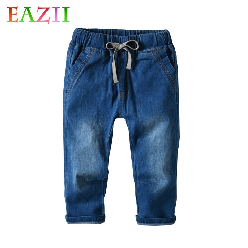 EAZII-Jeans de printemps automne pour filles | Vêtements en Denim décontracté és pour bébés filles, pantalons pour nourrissons