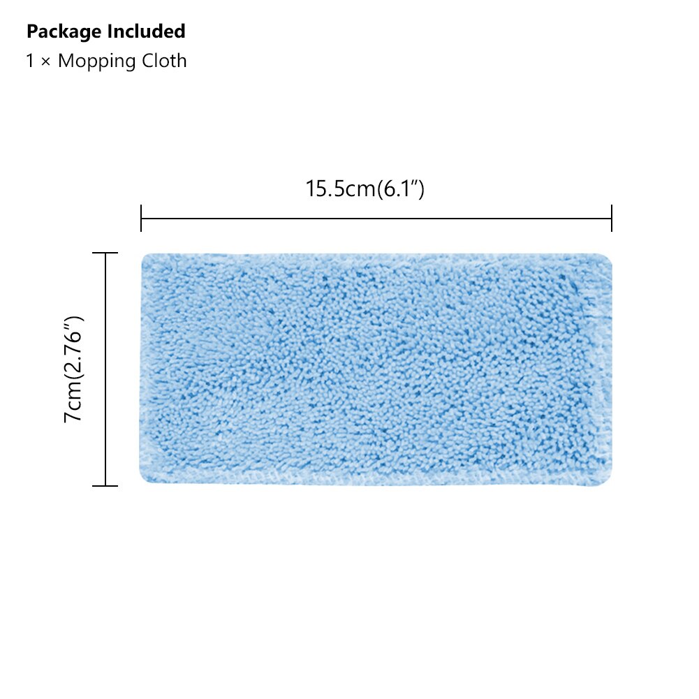 1200Pa Multifunctional Robot Vacuum Cleaner 3-In-1 Auto Rechargeable Smart Sweeping Robot Dry Wet Sweeping Vacuum Cleaner Home: 1pc Moping Cloth