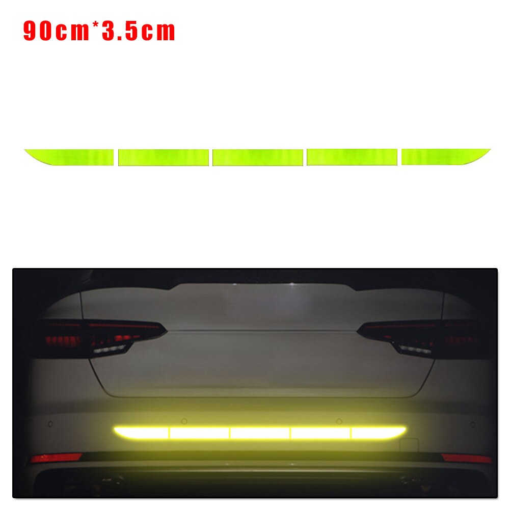 Reflector Sticker Car Reflective Strip 90x3.5cm Ca... – Grandado