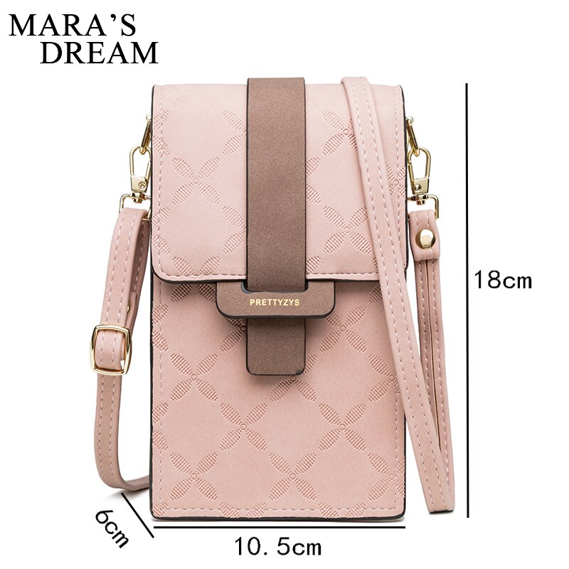 Mara &#39;S Droom Verkoop Mobiele Telefoon Zakken Opening Crossbody Tassen Vrouwen Mini Pu Lederen Schouder Tas Voor Meisjes