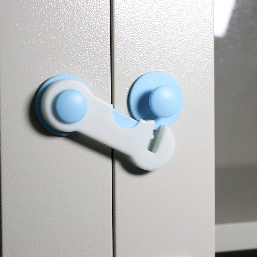 10pc Baby Security Protection Plastic Lock Child Cabinet Locking of Children Locking From Doors Drawers Baby Safety