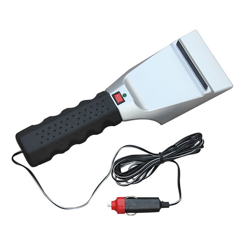 12V Auto Heated Ice Scraper Auto Windshield Window Ice Scraper Squeegee for Cars, Truck, Time Saving Time Snow Removal Scraper