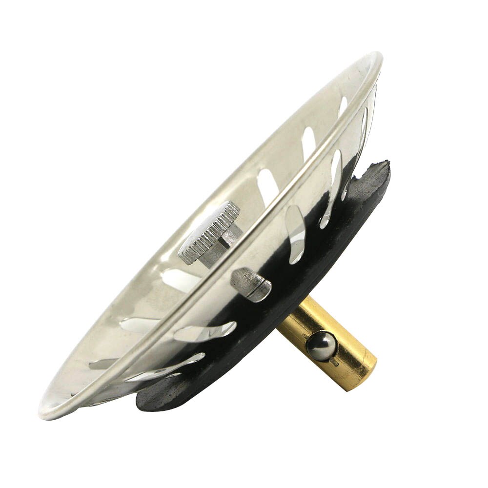 Strainer Stopper 1pc Strainer Waste Plug 8cm Stainless Steel Home Kitchen Sink Drain Stopper Sink Filter