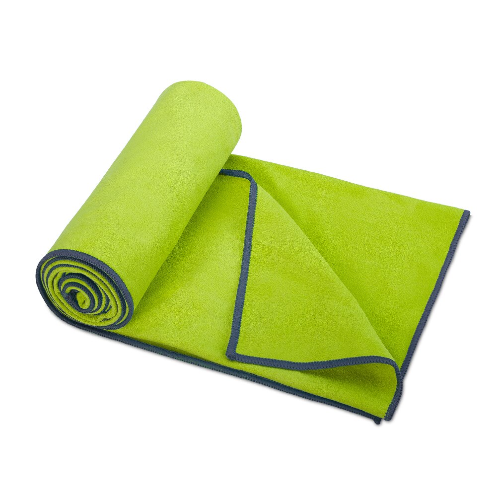 Aonijie E4091 Microfiber Gym Badhanddoek Reizen Hand Gezicht Handdoek Sneldrogend Voor Fitness Workout Camping Wandelen Yoga Beach Gym: Geel