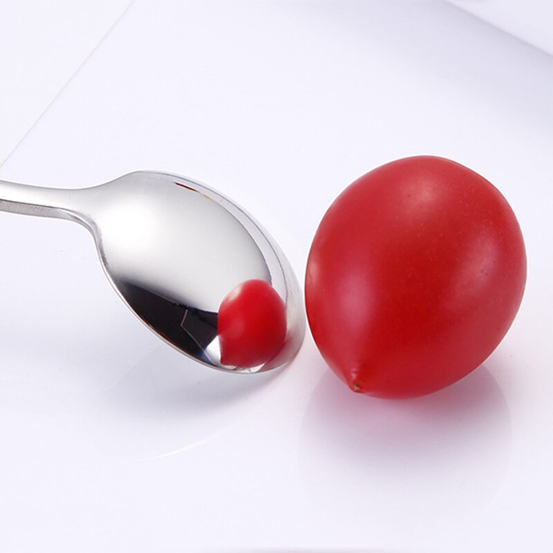 Stainless Steel Cute Cat Spoon Hanging Coffee Milk Stirring Spoons