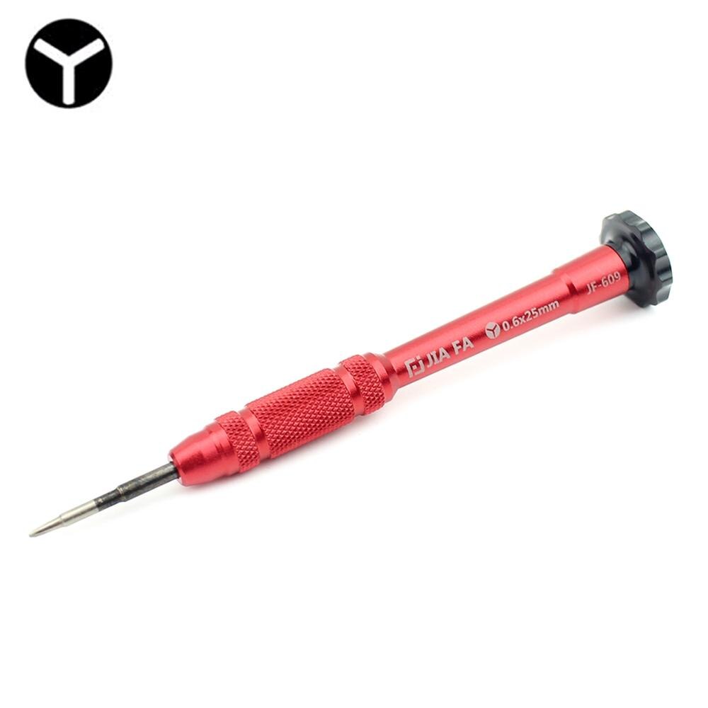 JIAFA JF-609-0.6Y tri-punto 0,6 destornillador de reparación para iPhone X/ 8/ 8P/ 7/ 7P y Apple Watch: Rojo