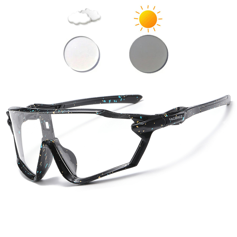Gafas de sol de pesca para hombre, lentes de sol para conducir, para exteriores, deportivas, para senderismo, UV400: Azul