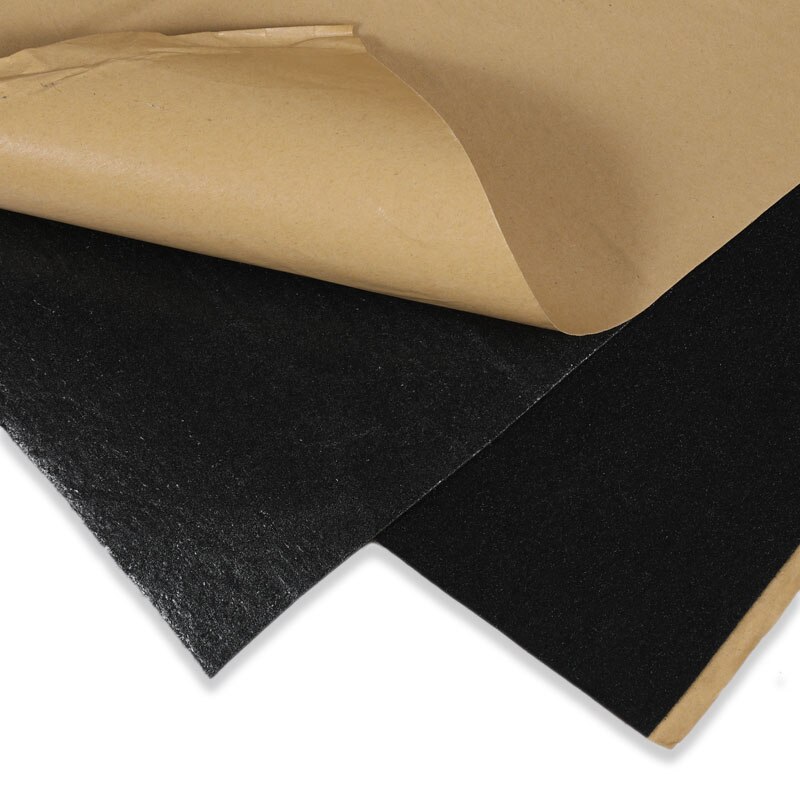 1 x 0.5 meter højttaler selvklæbende filt stof subwoofer strip patch lydabsorption anti-seismisk dekorativ ktv stage 2.5mm thk.