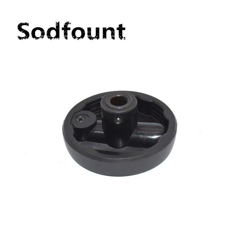 1 PCS CNC 3D Printer hand wheel Collapsible facet handwheel Nylon plastic hand wheel 10*80 12*80