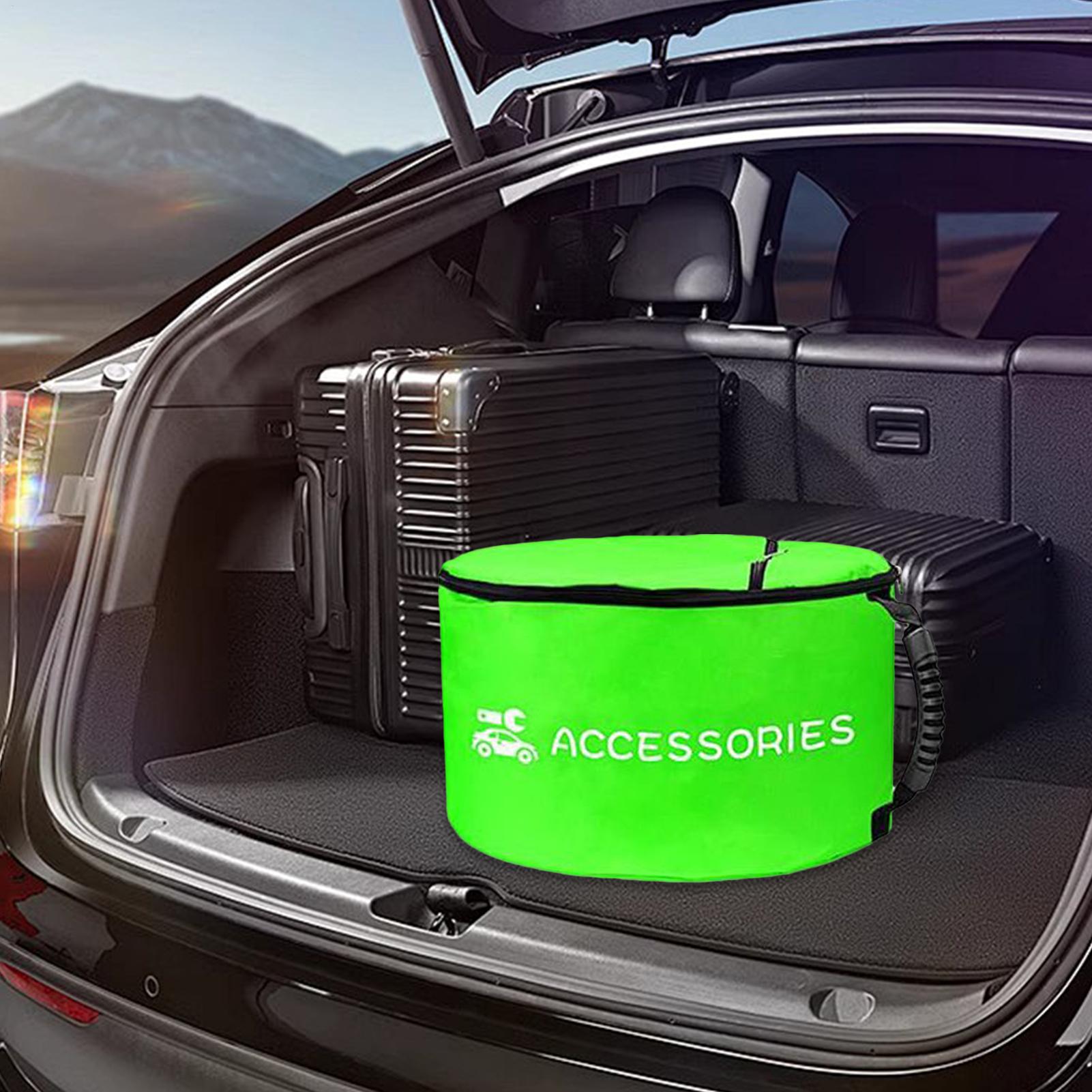RV Sewer Hose Storage Bag With Double Zipper Foldable Rv Hose Storage Organizer RV Accessories For Waste Tools Camping
