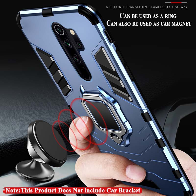 Etui pancerne dla Redmi Note 8 9 10 Pro Max 8A 8T 9A 9C 9S 10S Pokrowiec na telefon dla Xiaomi Mi 10 Lite 10T 5G POCO X3 NFC M3 F3 F2 Pro F1